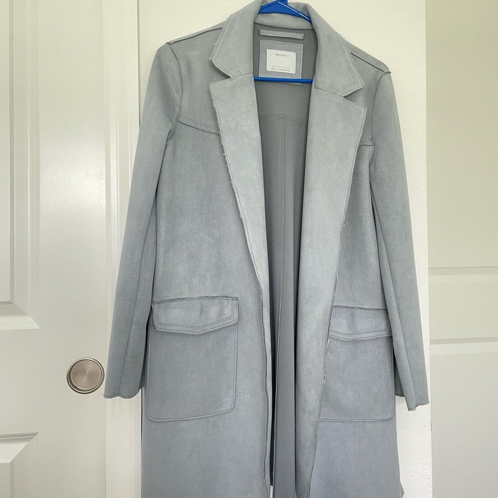 Berskha gray blue coat